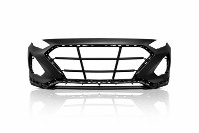 2018–2019 hyundai sonata front bumper cover – primed (capa) hy1000219c