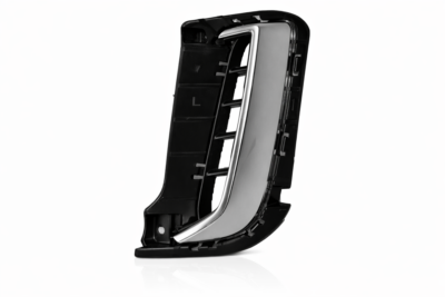 2020–2022 kia telluride front bumper moulding lh (driver) (silver) – ki1038142s