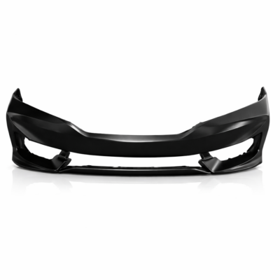 2016–2017 honda accord front bumper cover – primed w/o park assist sensor holes (capa) ho1000304c