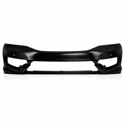 2016–2017 honda accord sedan front bumper cover – primed w/ park assist sensor holes (capa) ho1000303c