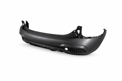 2021–2023 kia seltos rear bumper cover – textured black – with tow hole ki1100229