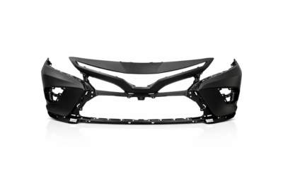 2018–2020 toyota camry front bumper cover (se) without sensor holes (capa) to1000440c