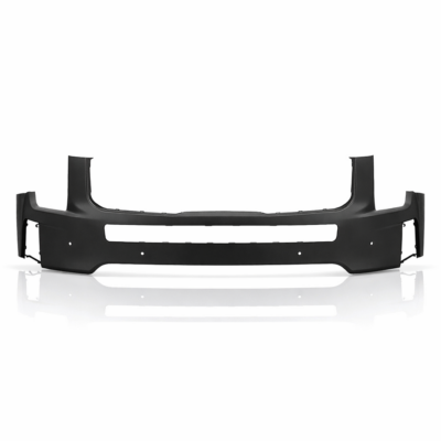 2020–2022 kia telluride front upper bumper cover – primed w/ park assist sensor holes (capa) ki1014107c