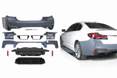 2021–2023 bmw 5 series (g30 lci) m5 style rear bumper assembly
