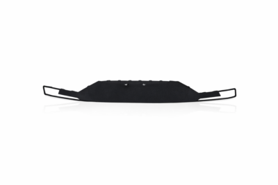 2019–2020 hyundai elantra rear lower bumper cover – textured matte black (capa) hy1195125c