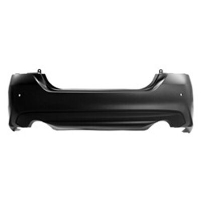 2016–2018 nissan altima rear bumper cover – primed w/ sensor holes (capa) ni1100311c