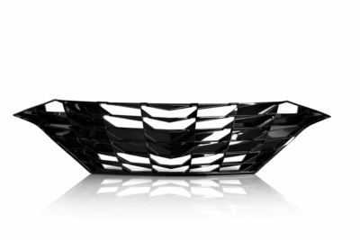 2021–2023 hyundai elantra front grille (gloss black, korea built, except n/n line, sedan) – hy1200259s