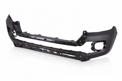 2016–2023 toyota tacoma front bumper cover – textured black w/ fender flare holes (capa) to1000414c