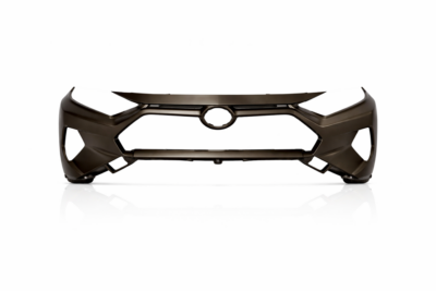 2019–2025 toyota rav4 (usa built) front bumper cover – without parking sensors (capa) to1000449c