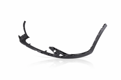 2021–2023 hyundai santa fe front lower bumper cover – textured black w/ park assist sensor holes (capa) hy1015123c