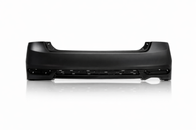 2016–2017 honda accord rear bumper cover – primed w/o park assist sensor holes (ex / lx / ex l 4cyl) (capa) ho1100290c
