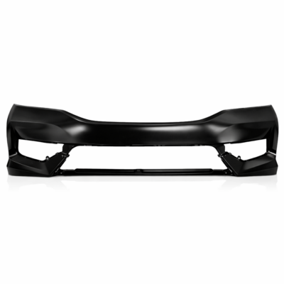 2016–2017 honda accord sedan front bumper cover – primed w/o park assist sensor holes (capa) ho1000302c