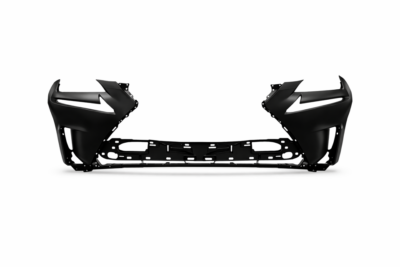 2018–2021 lexus nx300 front bumper cover – without f sport – with headlamp washer – without sensors lx1000347