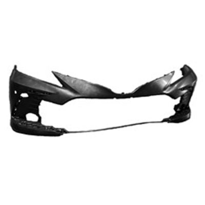 2021–2024 toyota camry front bumper cover – primed w/ park assist sensor holes (capa) to1000467c