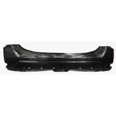 2017–2020 nissan rogue rear bumper cover – primed w/o sensor holes (capa) ni1100319c
