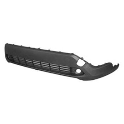 2022–2024 toyota corolla cross front lower bumper cover – textured black w/o sensor holes w/o fog lamp holes (capa) to1000478c