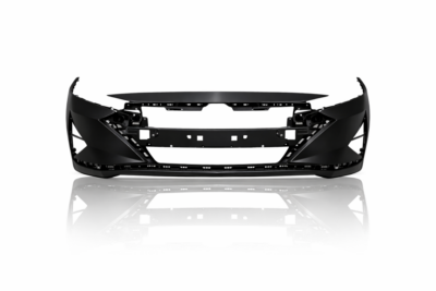 2019–2020 hyundai elantra front bumper cover – primed (capa) hy1000236c