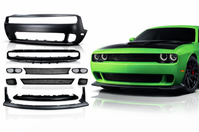 2015–2023 dodge challenger srt8 style front bumper assembly