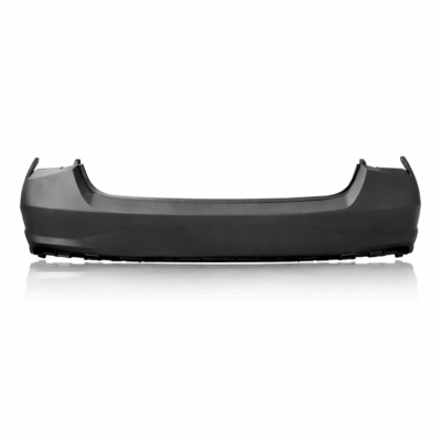 2021–2023 hyundai elantra rear bumper cover – primed w/o park assist sensor holes (usa built) (capa) hy1100243c