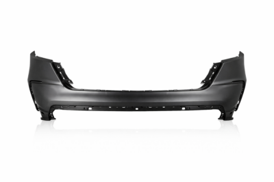 2023–2025 honda pilot front upper bumper cover – primed w/o park assist sensor holes ho1014108