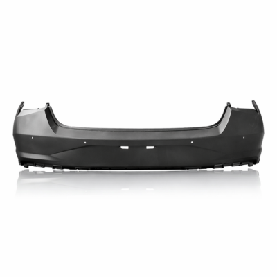 2021–2023 hyundai elantra rear bumper cover – primed w/ park assist sensor holes (usa built) (capa) hy1100244c
