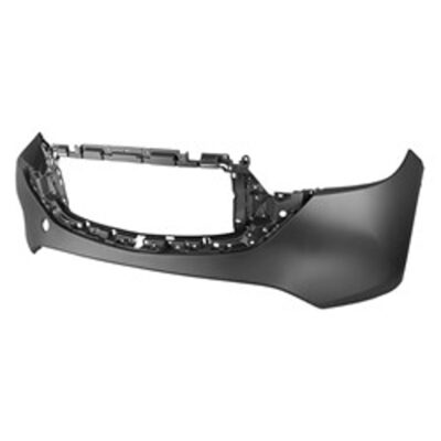 2022–2025 mazda cx 5 front upper bumper cover – primed w/o parking sensor holes (capa) ma1014102c