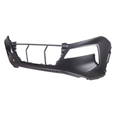 2021 nissan rogue front bumper cover – primed w/ park assist sensor holes (capa) ni1000336c