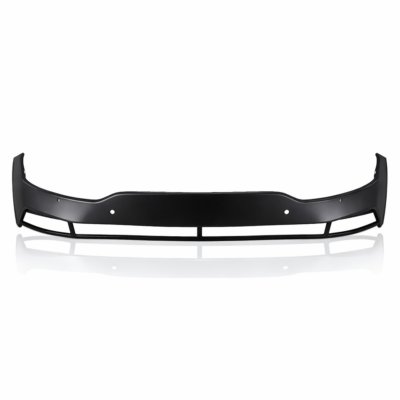2023–2025 kia sportage front upper bumper cover – primed w/o x line w/ park assist sensor holes (capa) ki1014116c
