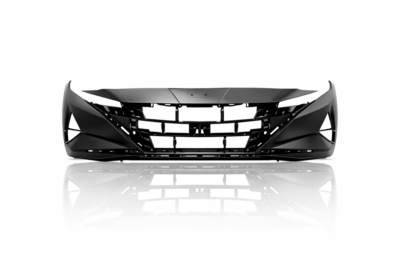 2021–2023 hyundai elantra front bumper cover – primed w/o radar cruise control (us built) (capa) hy1000246c