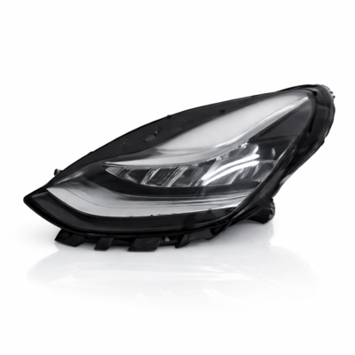 2017–2023 tesla model 3 left headlamp full led – oem headlamp assembly, reconditioned original components