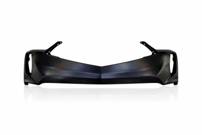 2022–2025 acura rdx front bumper cover – primed w/o park assist sensor holes ac1000209