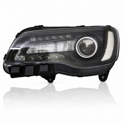 2018-2023 CHRYSLER 300 HEAD LAMP HALOGEN BLACK LEFT HAND (DRIVER SIDE) – CH2502331