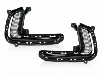 2017-2018 HYUNDAI ELANTRA FOGLAMP WITH COVERS SET LEFT AND RIGHT
