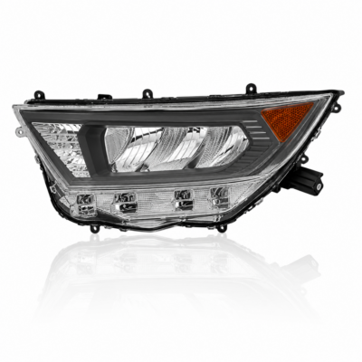 2019-2021 TOYOTA RAV4 HEAD LAMP BLACK LEFT HAND (DRIVER SIDE) – TO2518200