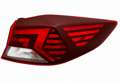 2019-2020 HYUNDAI ELANTRA PASSENGER SIDE BULB TYPE OUTER TAIL LIGHT ASSEMBLY USA BUILT-HY2805159S