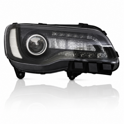2018-2023 CHRYSLER 300 HEAD LAMP HALOGEN BLACK RIGHT HAND (PASSENGER SIDE) – CH2503331
