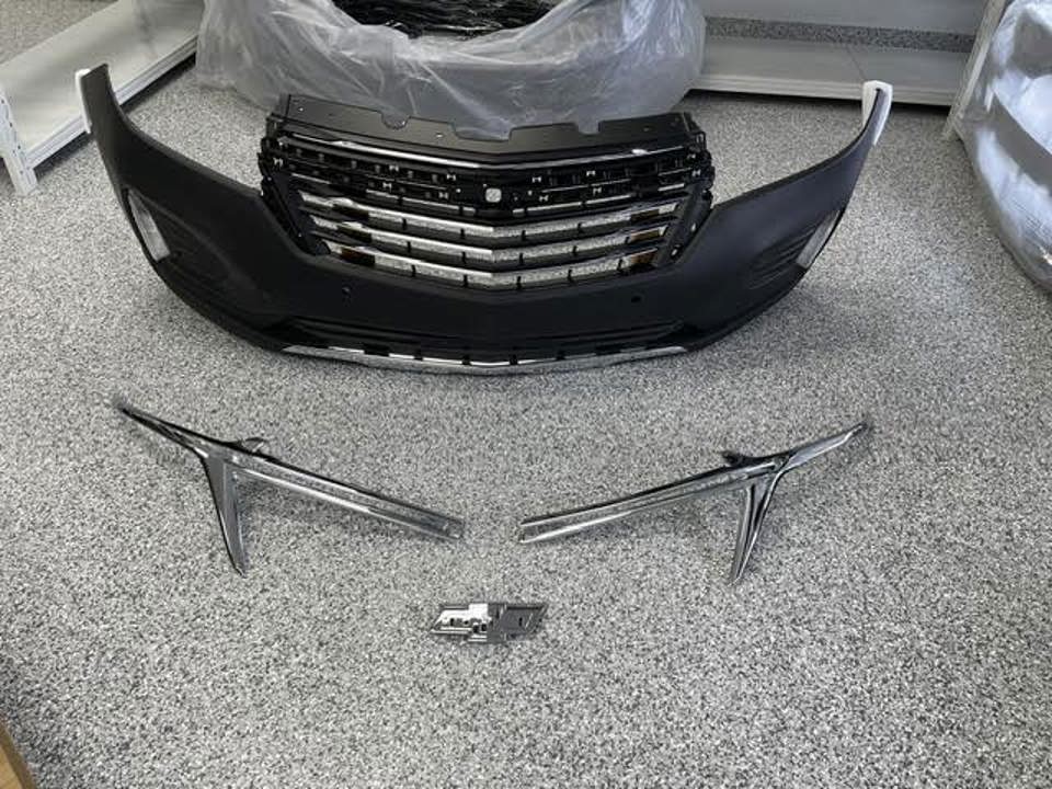 2022-2024 CHEVROLET EQUINOX LT FRONT BUMPER COMPLETE KIT WITH GRILLE-GM1014152SS - Image 8
