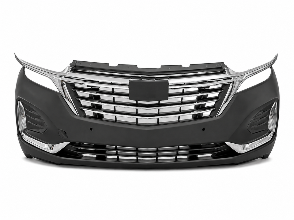 2022-2024 CHEVROLET EQUINOX PREMIER FRONT BUMPER COMPLETE KIT WITH GRILLE-GM1014153SS