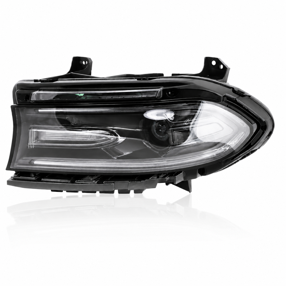 2015-2021 DODGE CHARGER DRIVER SIDE HALOGEN HEADLIGHT ASSEMBLY-CH2502270S