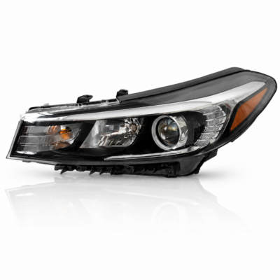 2017-2018 KIA FORTE DRIVER SIDE HALOGEN HEADLIGHT ASSEMBLY WITH LED DAYTIME-KI2502207S
