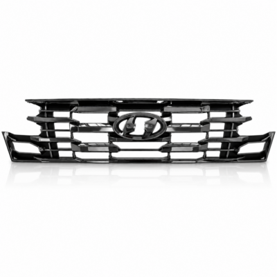 2025-2026 HYUNDAI TUCSON FRONT GRILL CHROME WITHOUT CAMERA HOLE-GA0CH