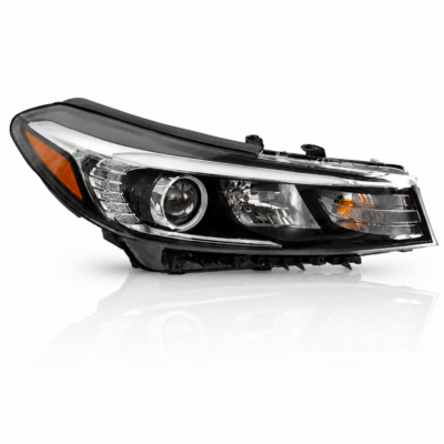 2017-2018 KIA FORTE PASSENGER SIDE HALOGEN HEADLIGHT ASSEMBLY WITH LED DAYTIME-KI2503207S