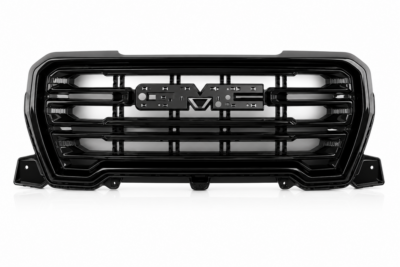 2019-2022 GMC SIERRA1500 PICKUP FRONT GRILLE BLACK-GM1200792SS