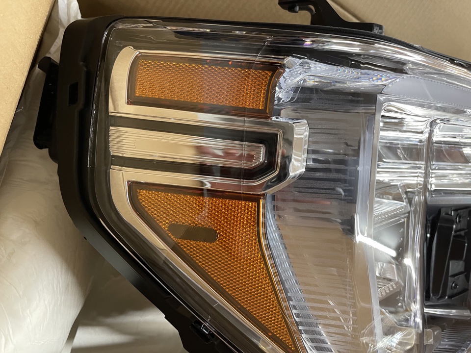 2019-2021 GMC SIERRA 1500 PICKUP PASSENGER SIDE HEADLIGHT-GM2503496S - Image 4