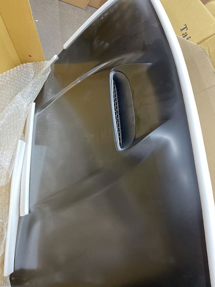 2015-2023 DODGE CHALLENGER HOOD ALUMINUM SRT STYLE WITH SINGLE SCOOP-CH1230331S - Image 2