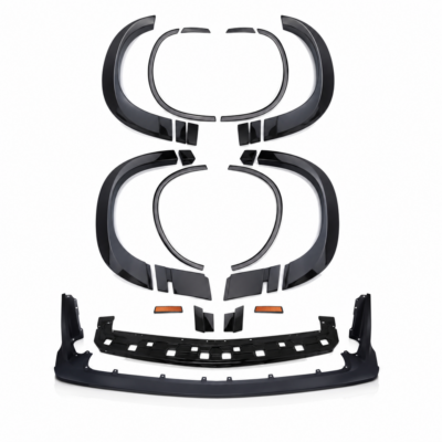 2015-2023 DODGE CHALLENGER WIDE BODY KIT FRONT LIP AND FENDER FLARS COMPLET SET