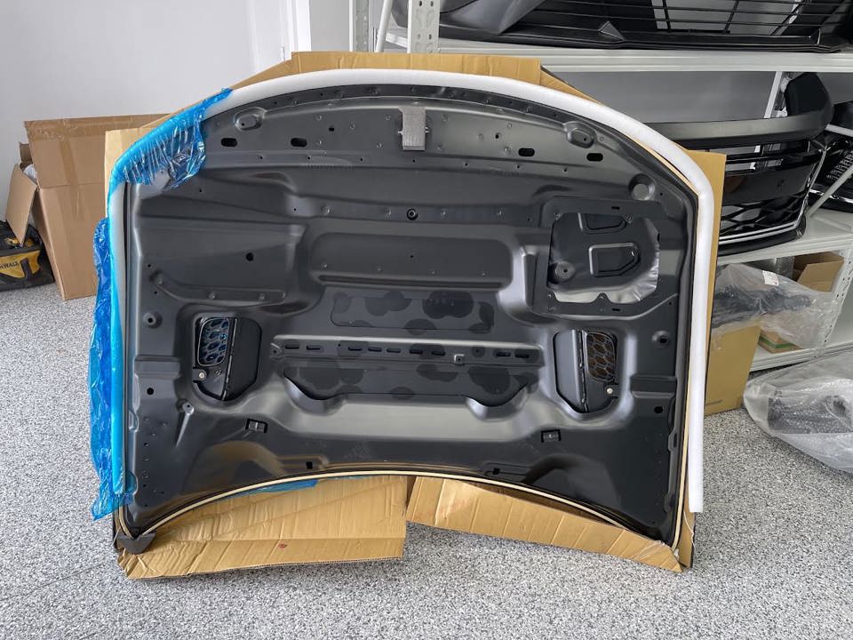 2015-2023 DODGE CHARGER HOOD ALUMINUM WITH 3 SCOOPS SRT HELLCAT REDEYE STYLE-CH1230336SS - Image 5