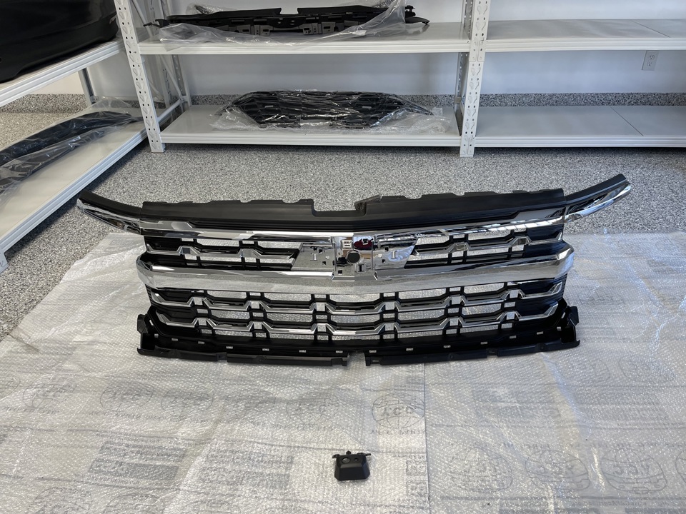 2022-2026 CHEVROLET SILVERADO 1500 PICKUP FRONT GRILLE LTZ STYLE WITH CAMERA-LTZ - Image 12