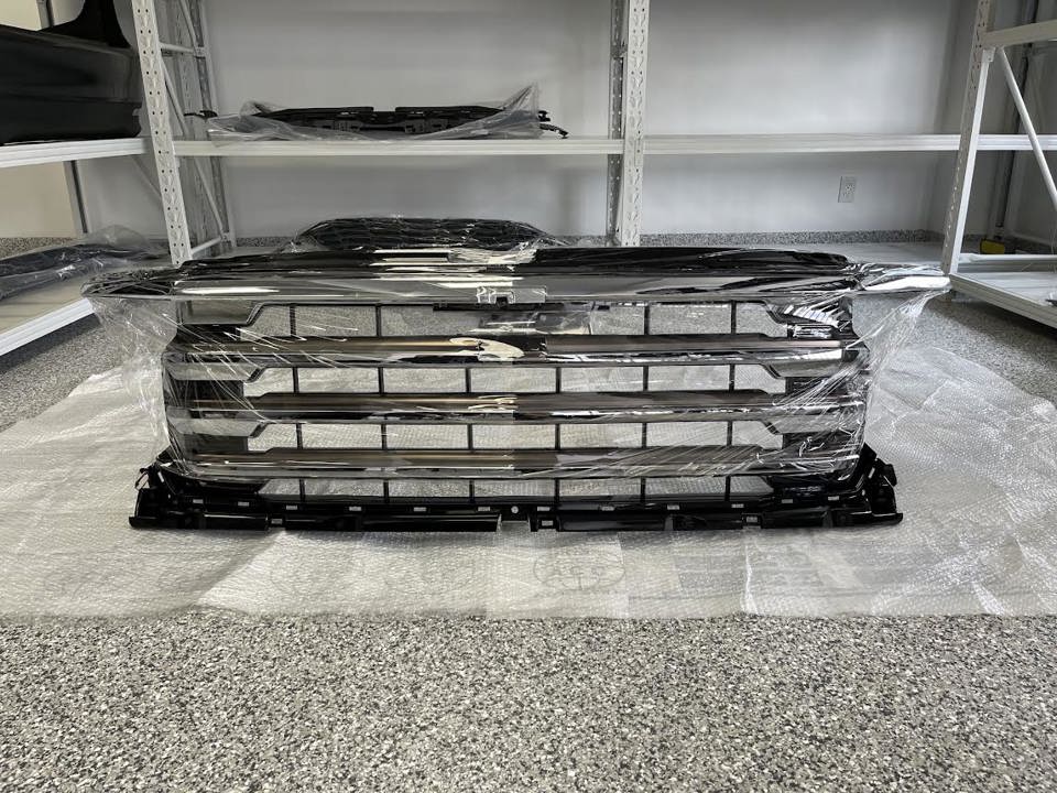 2022-2026 CHEVROLET SILVERADO 1500 PICKUP FRONT GRILLE HIGH COUNTRY STYLE-HC2 - Image 3