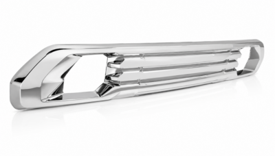 2019-2022 GMC SIERRA1500 PICKUP FRONT CENTER BUMPER COVER SKIDPLATE CHROME-GM1044141S